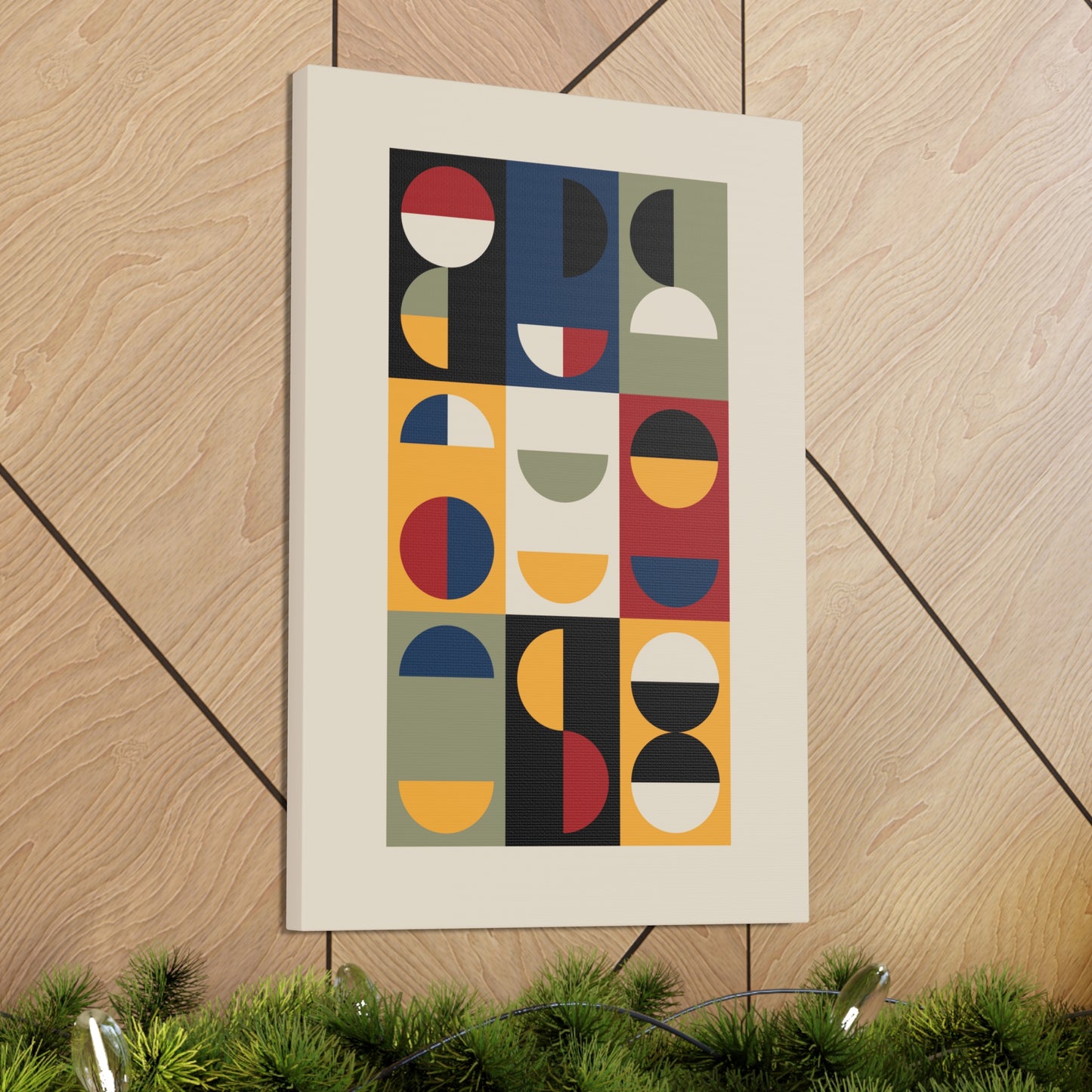Mod Dimensions 4 Canvas Print