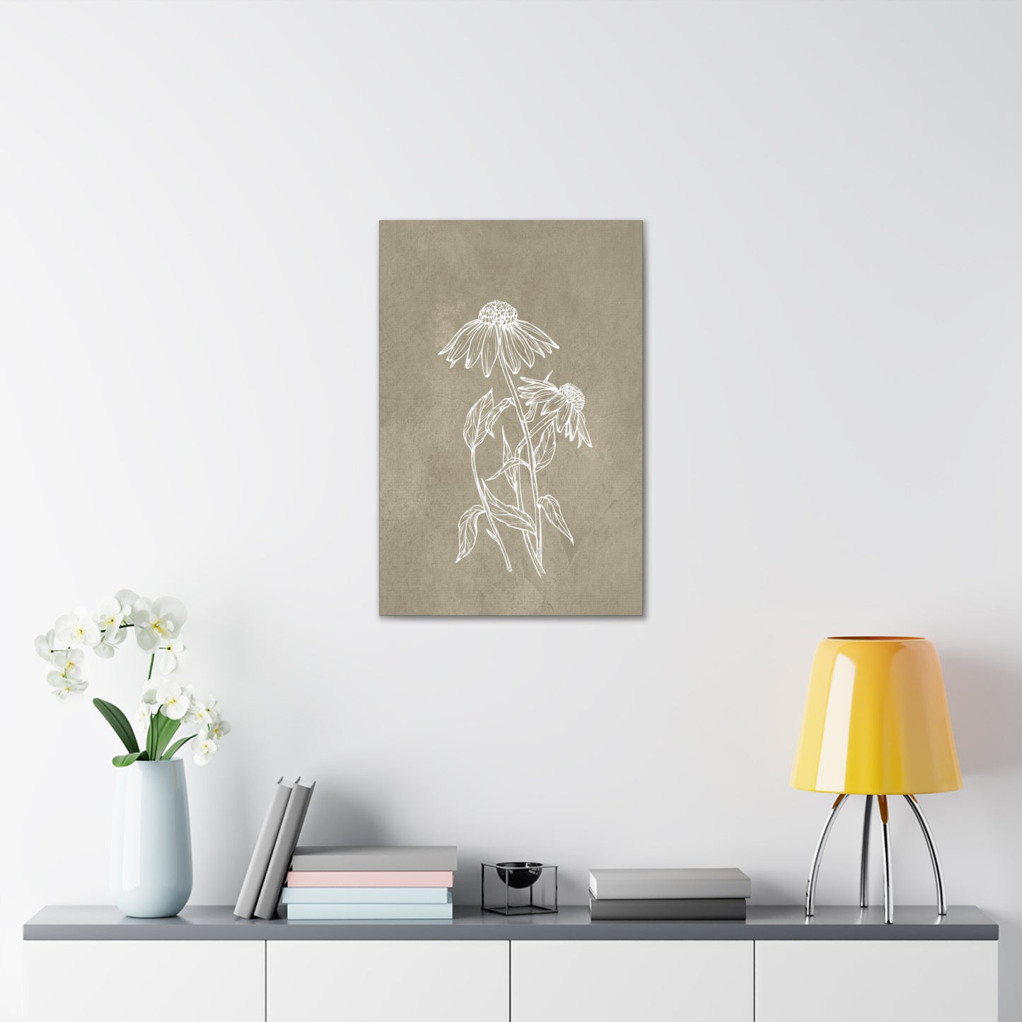 Romantic Sketch 2 Canvas Print
