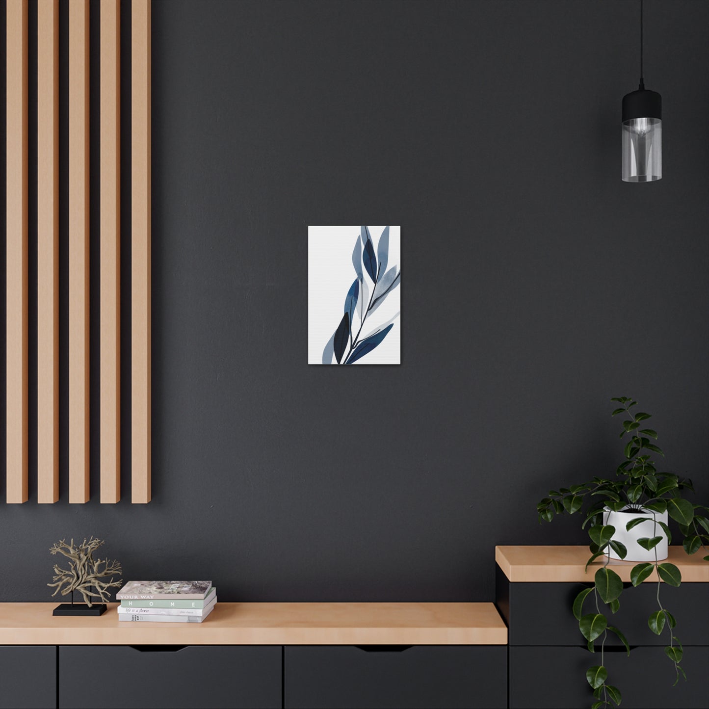 Midnight Garden 2 Canvas Print