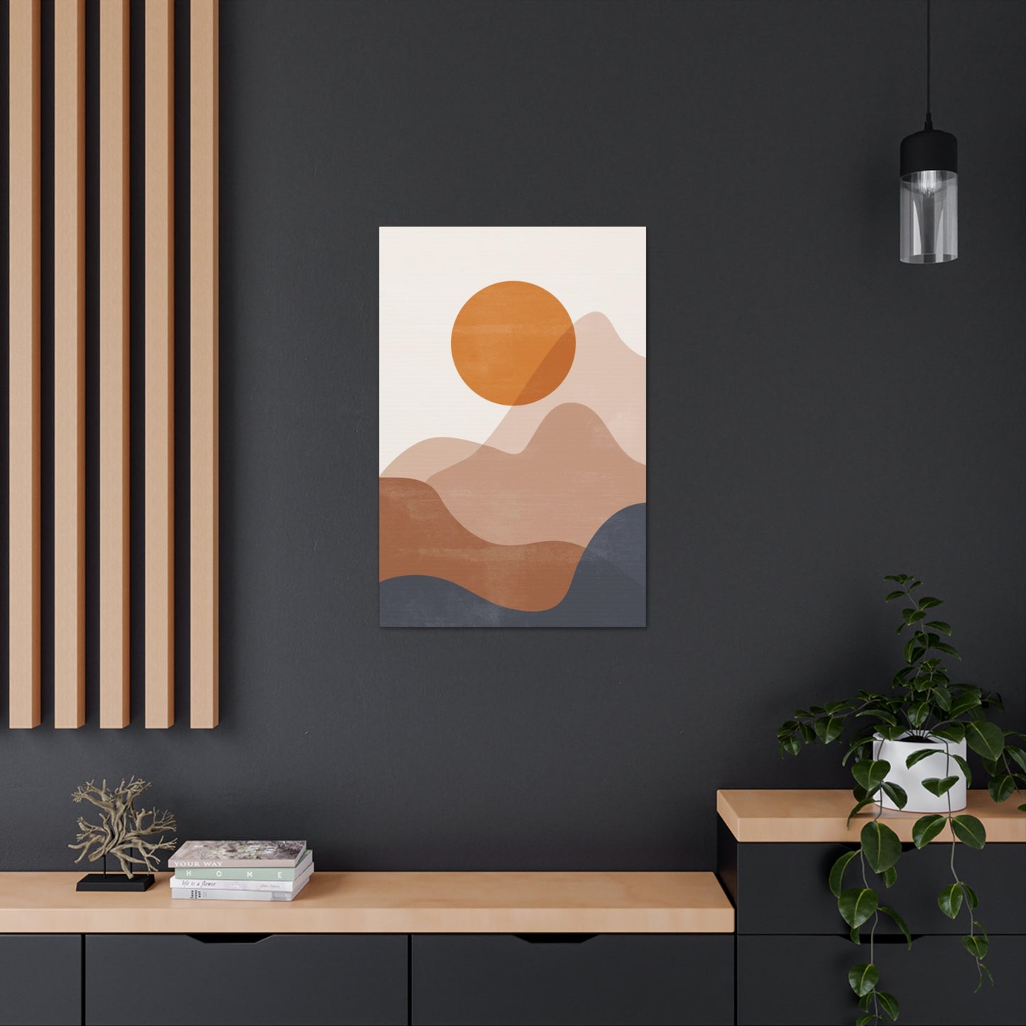 Mountain Oasis Canvas Print