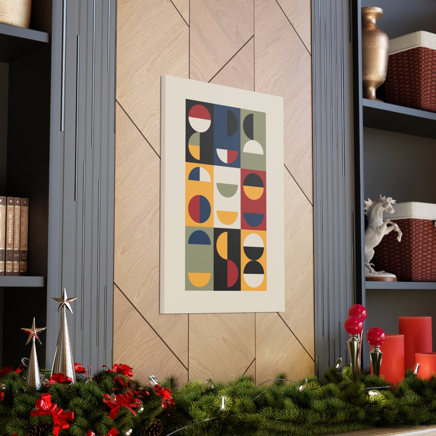 Mod Dimensions 4 Canvas Print