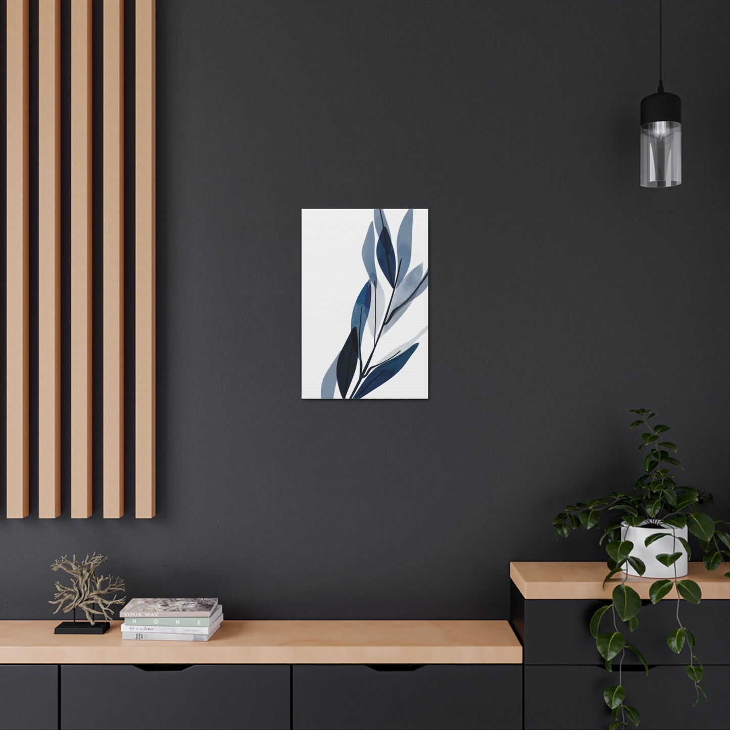 Midnight Garden 2 Canvas Print