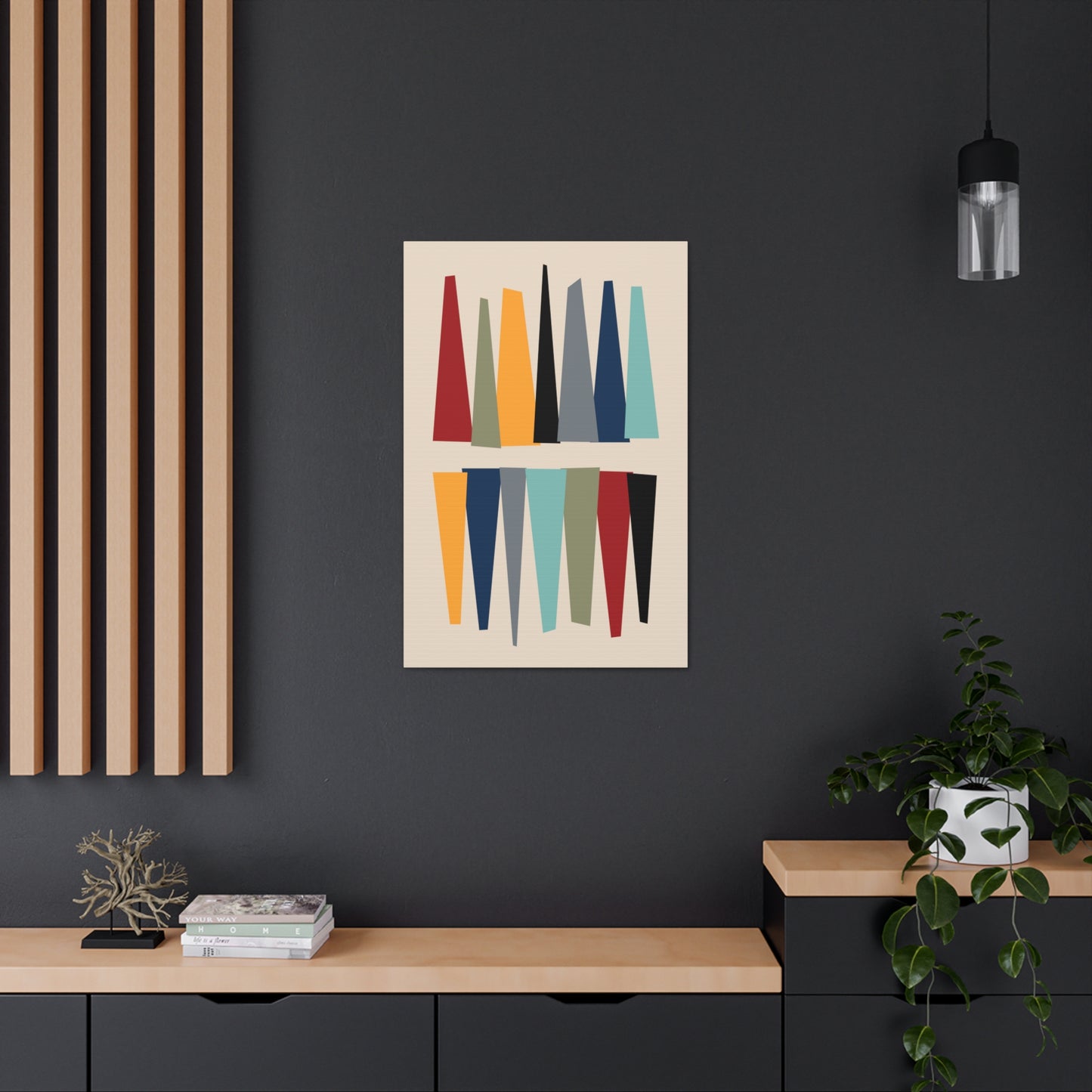 Mod Dimensions 2 Canvas Print
