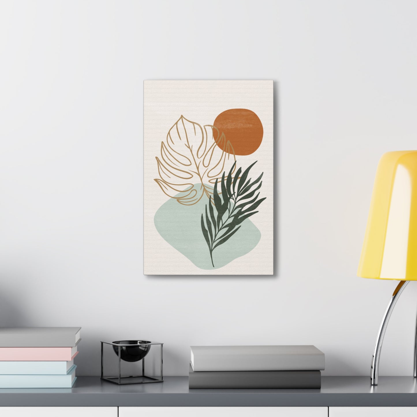 Floating Foliage Canvas Print