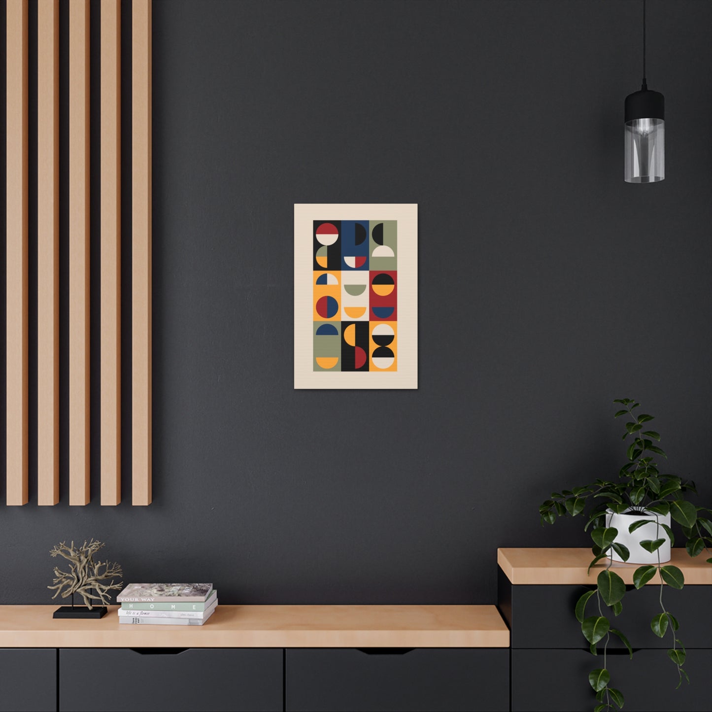 Mod Dimensions 4 Canvas Print