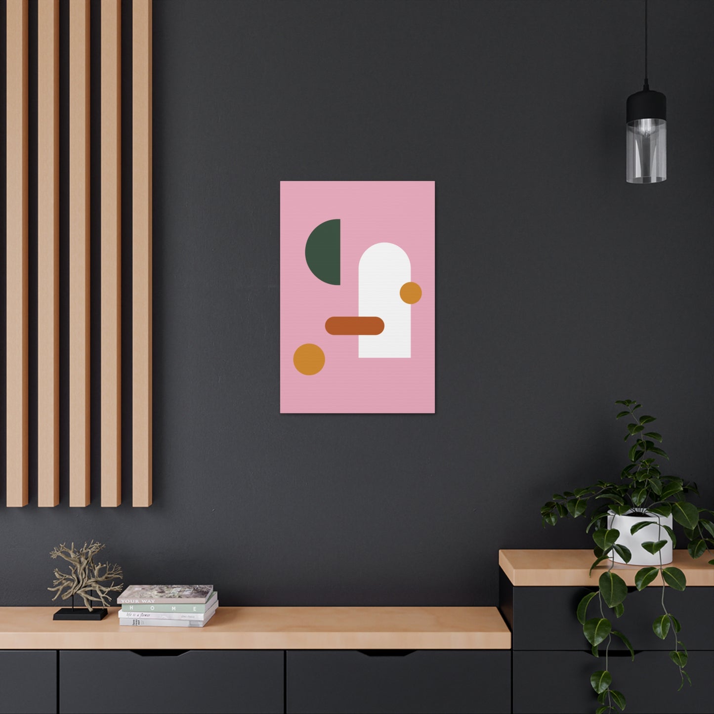 Color Block Canvas Print