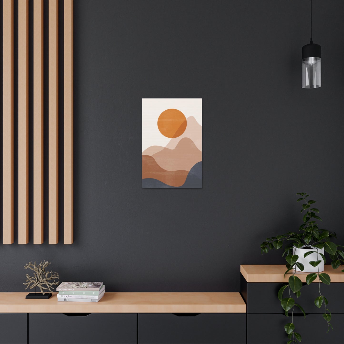 Mountain Oasis Canvas Print