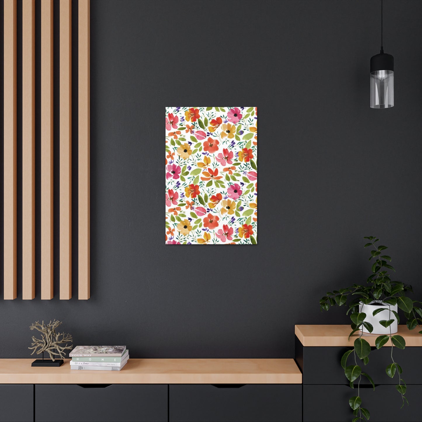 Blissful Brushstrokes Canvas Print