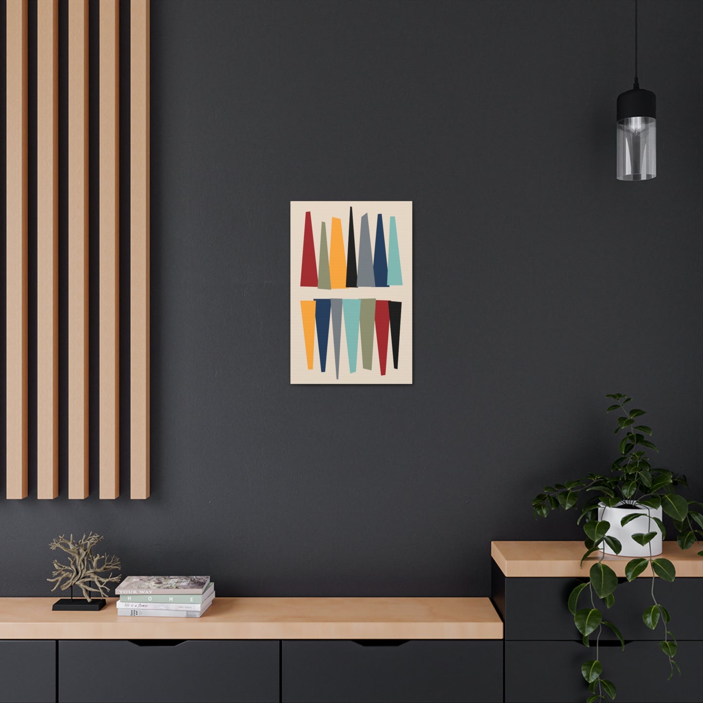 Mod Dimensions 2 Canvas Print