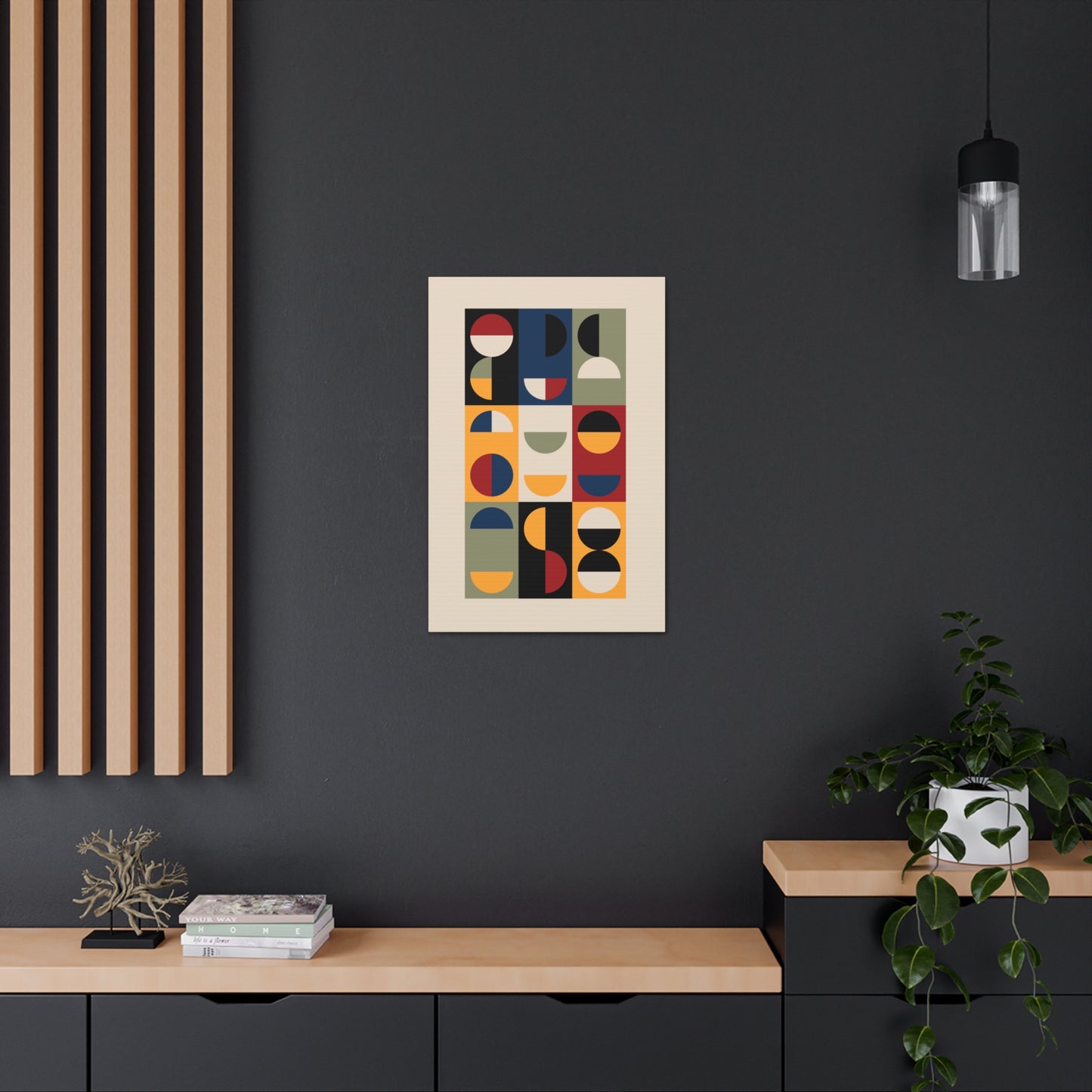 Mod Dimensions 4 Canvas Print