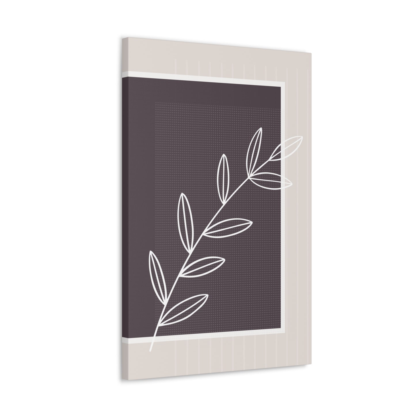 Botanical Brown 1 Canvas Print