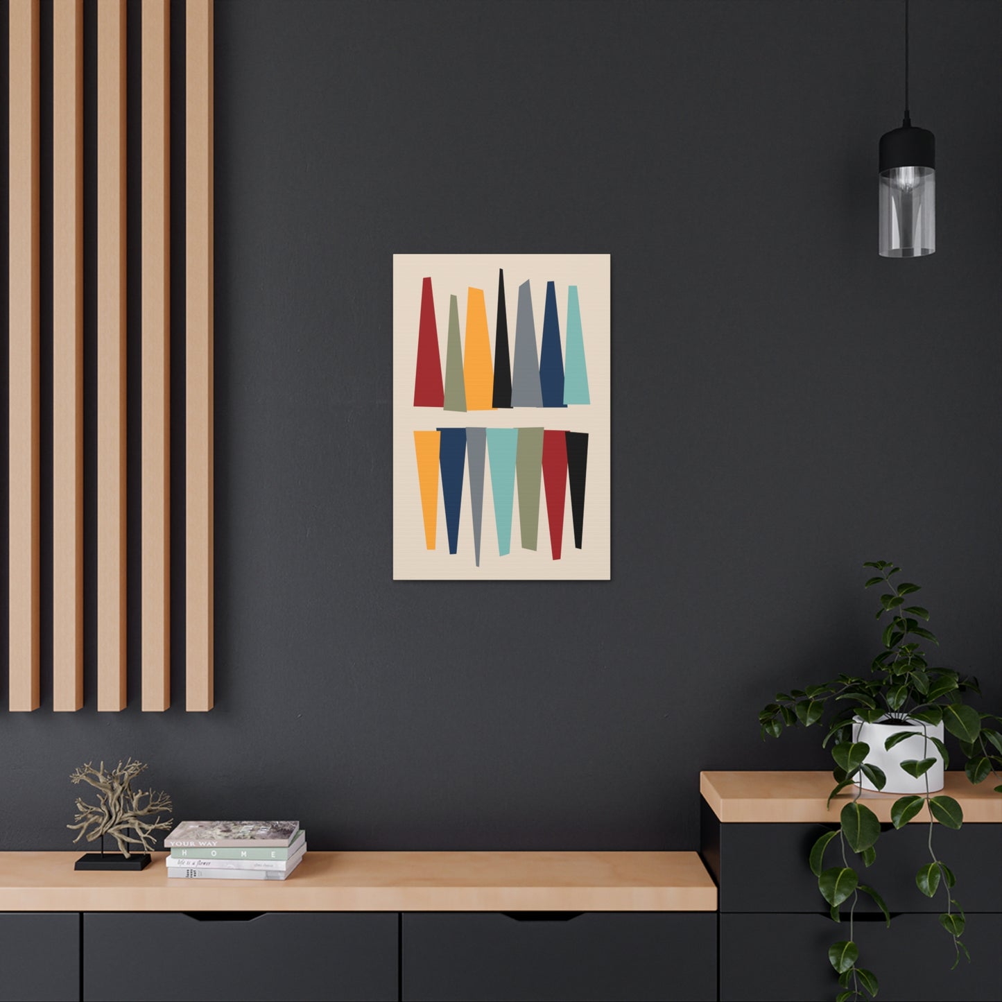 Mod Dimensions 2 Canvas Print
