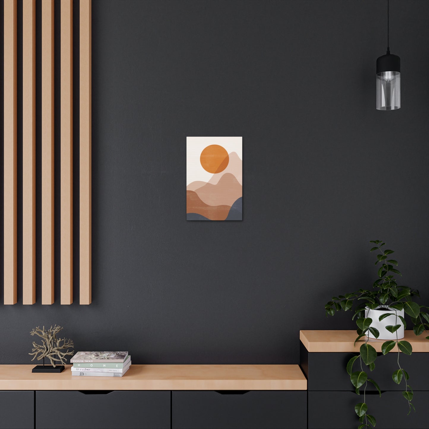 Mountain Oasis Canvas Print