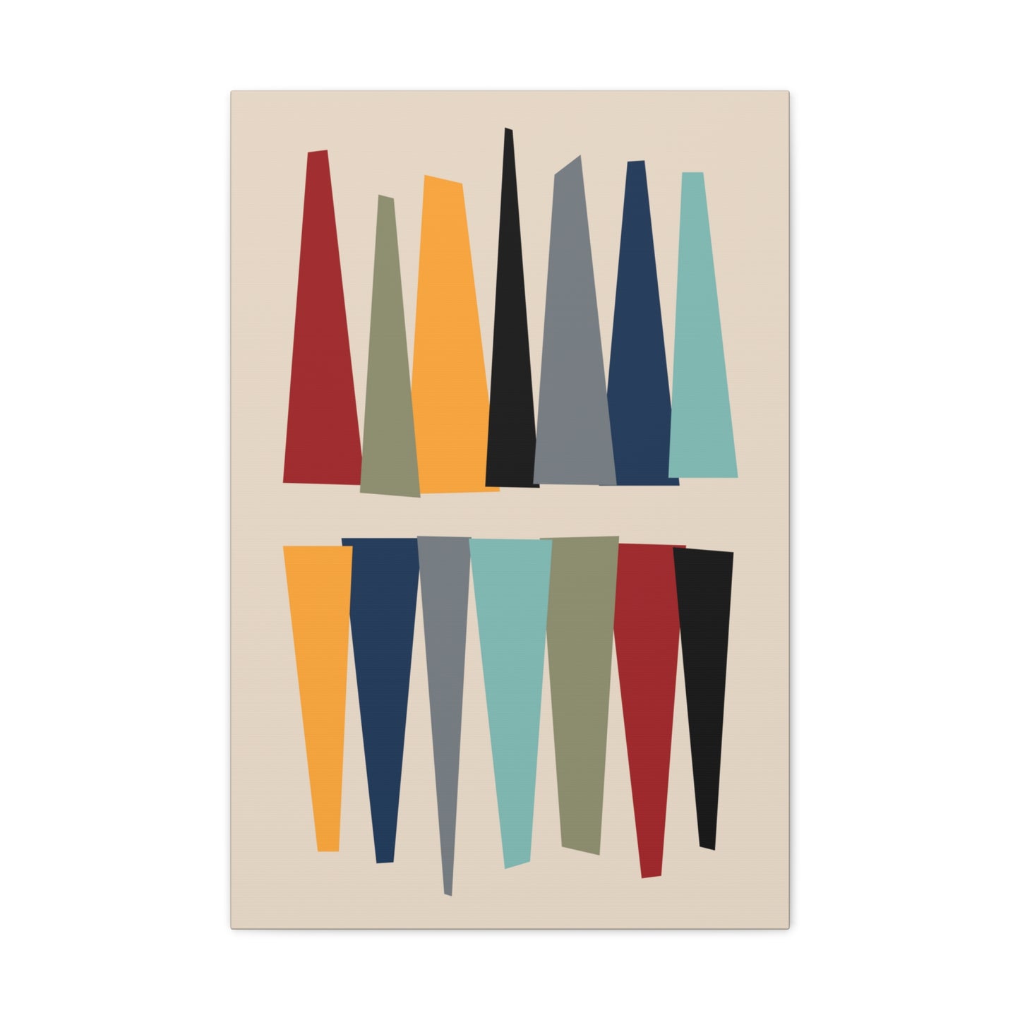 Mod Dimensions 2 Canvas Print