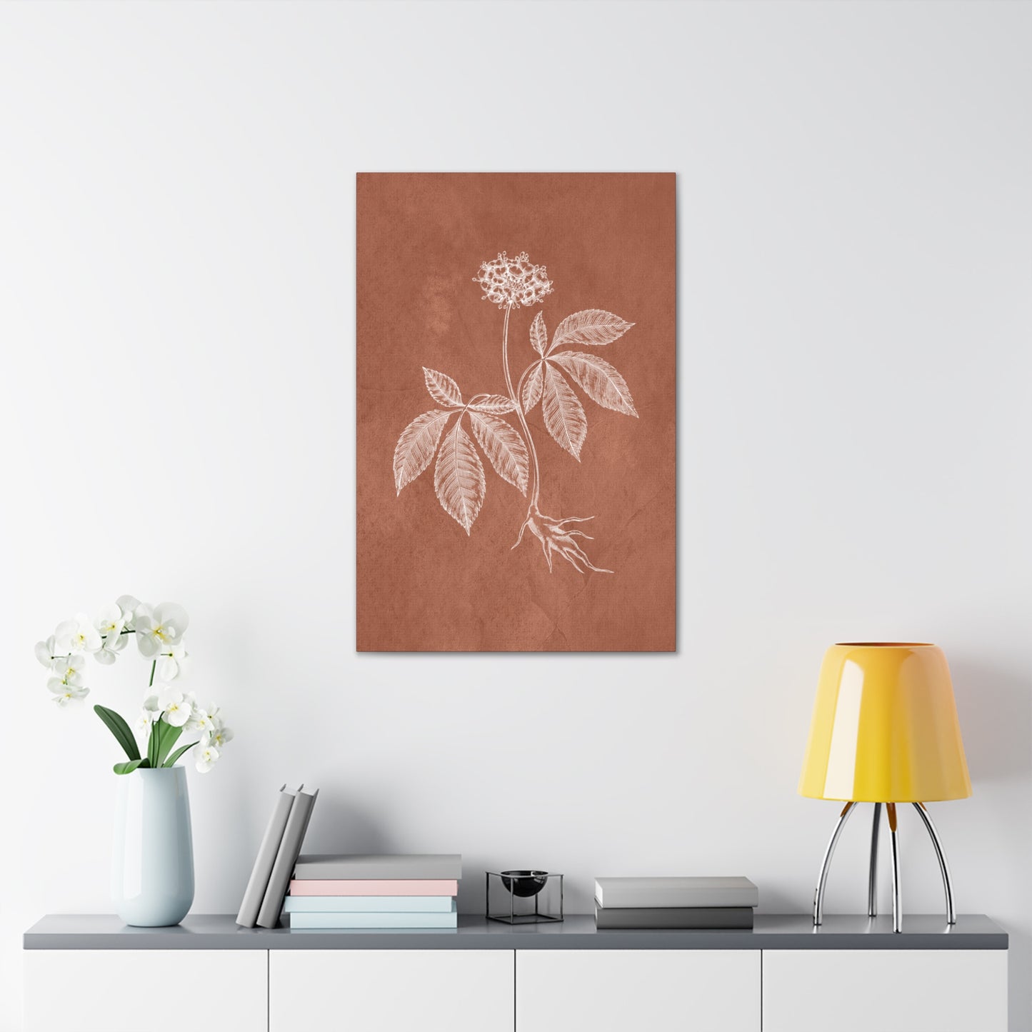 Romantic Sketch 8 Canvas Print