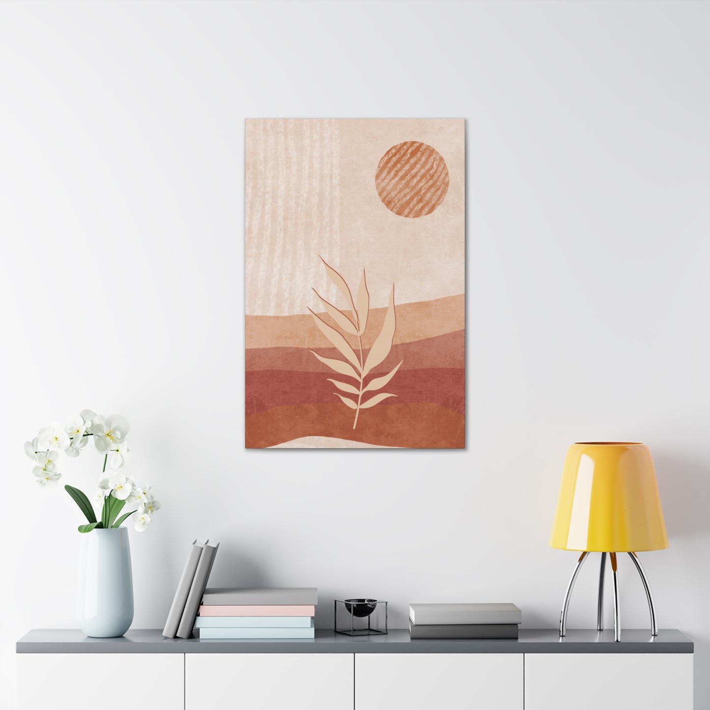 Desert Moon Canvas Print