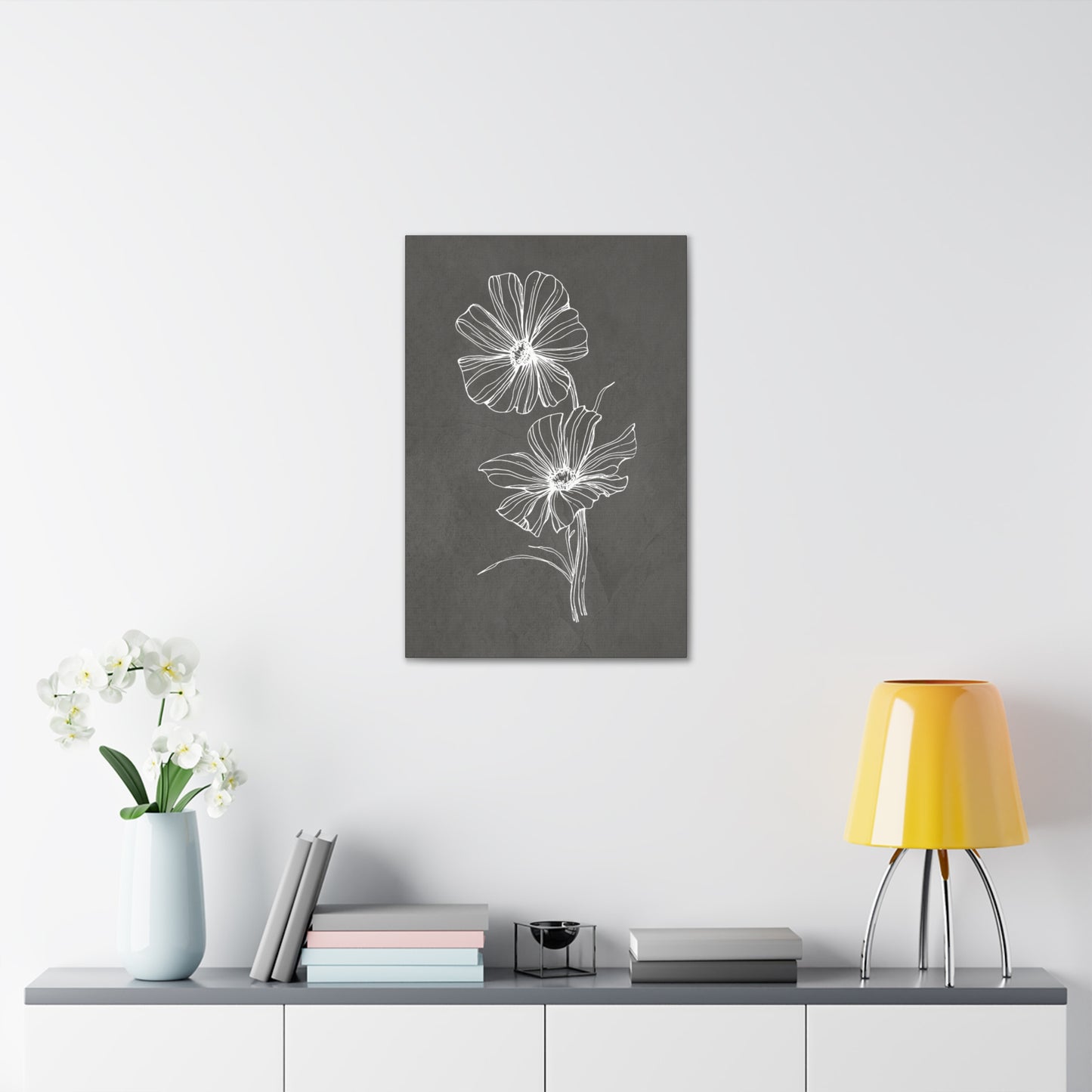 Romantic Sketch 1 Canvas Print