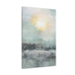 Solitude in Sunrise Canvas Print
