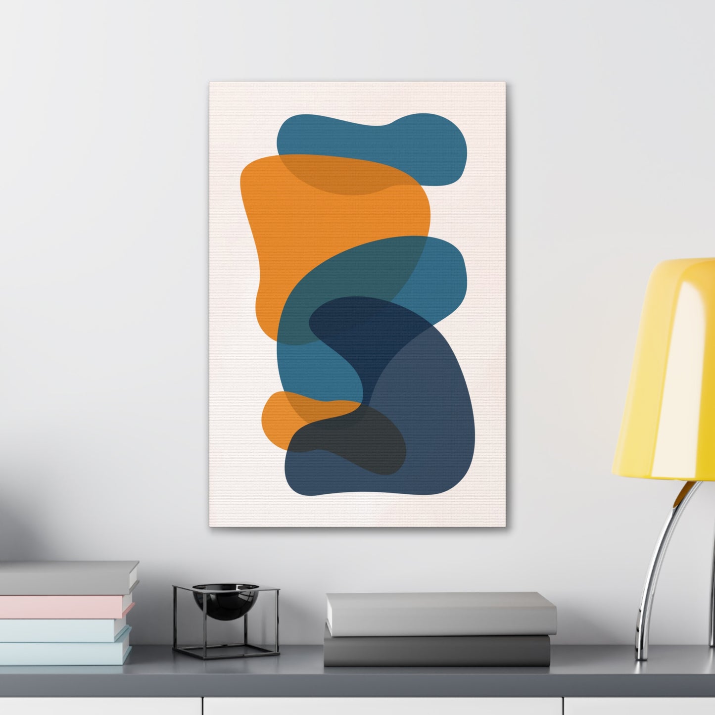 Soft Shapes 1 Canvas Print