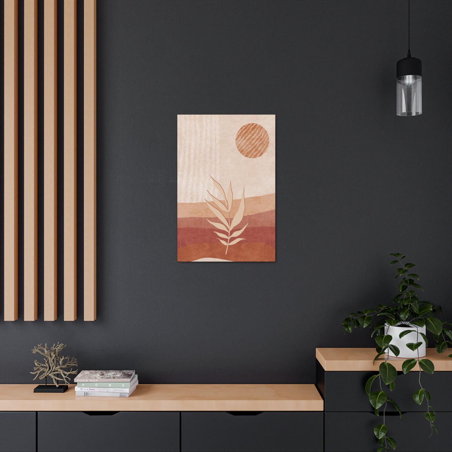 Desert Moon Canvas Print