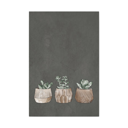 Succulent Canvas Print