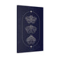 Midnight Moths Canvas Print