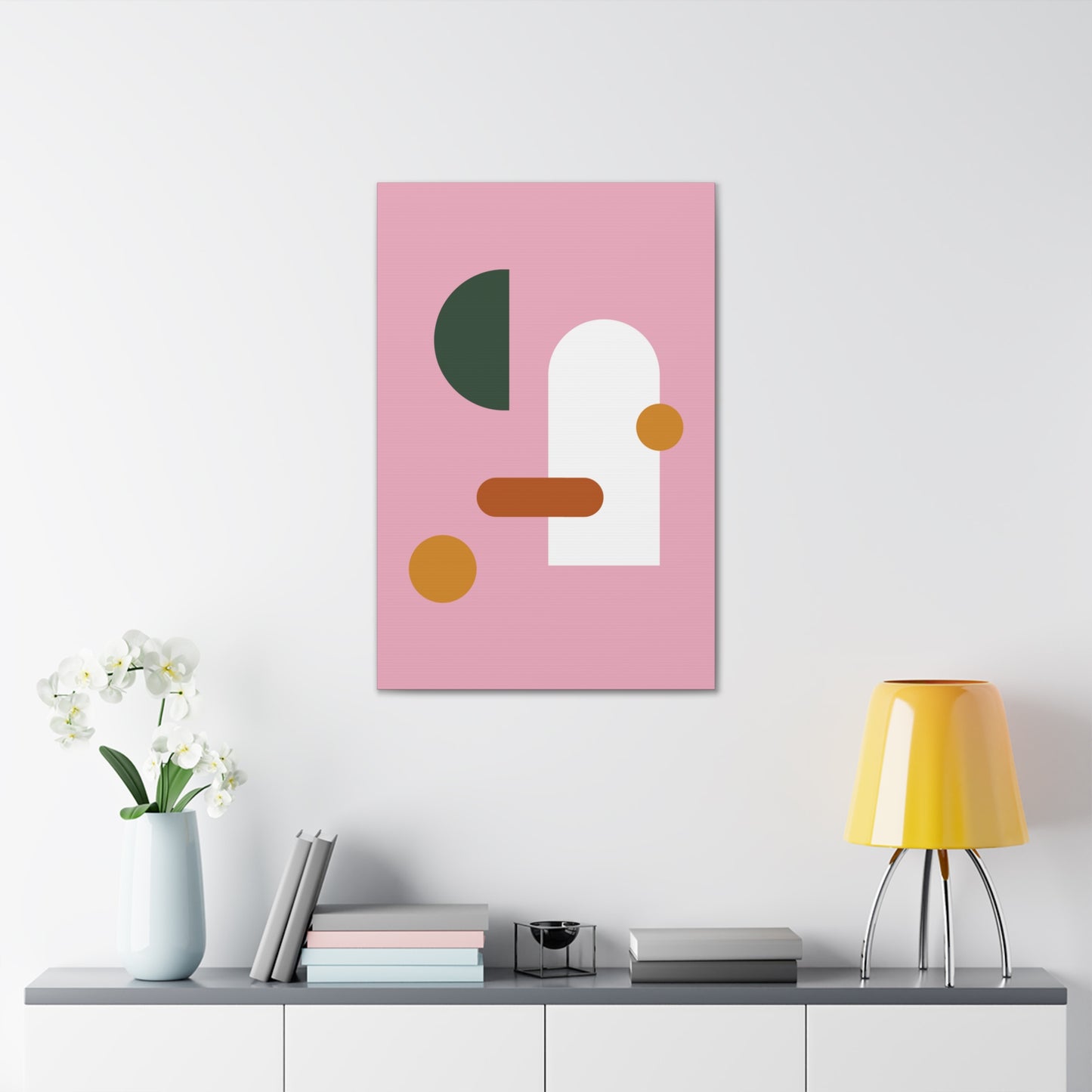 Color Block Canvas Print