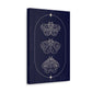 Midnight Moths Canvas Print