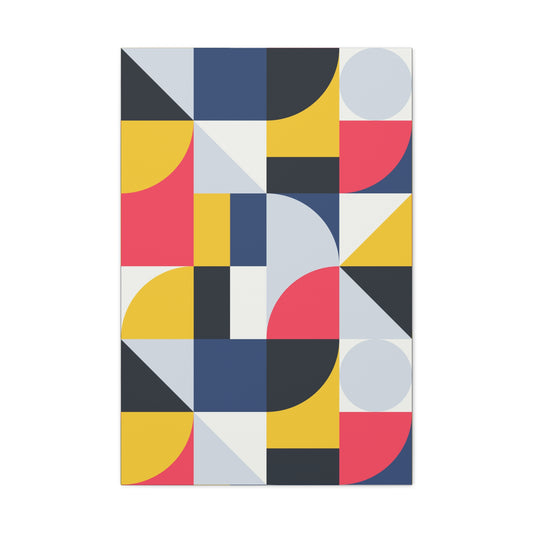 Bauhaus Balance Canvas Print