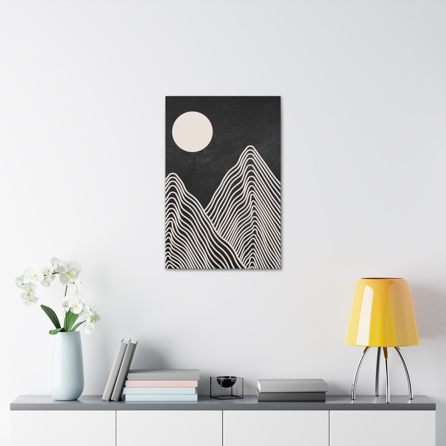 Twilight Peaks 2 Canvas Print