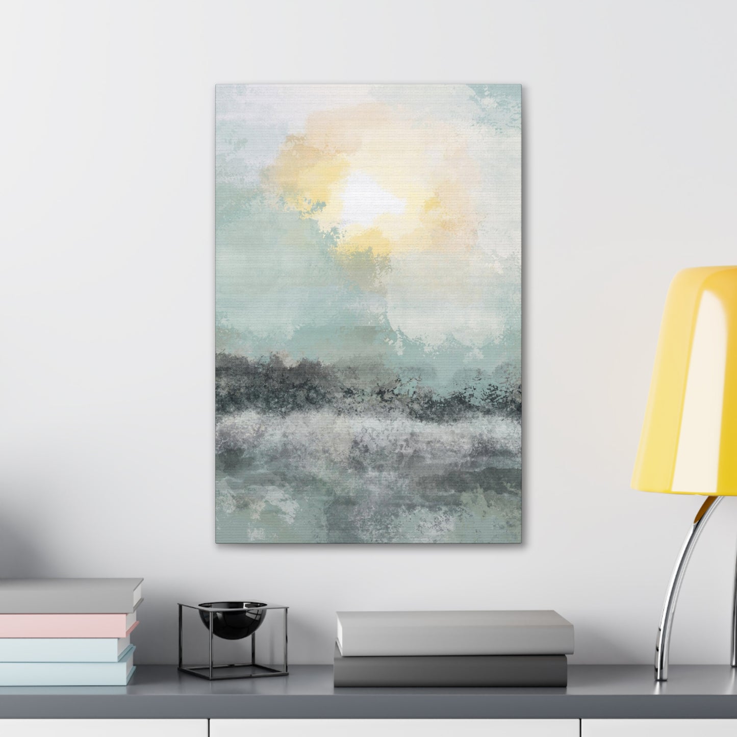 Solitude in Sunrise Canvas Print