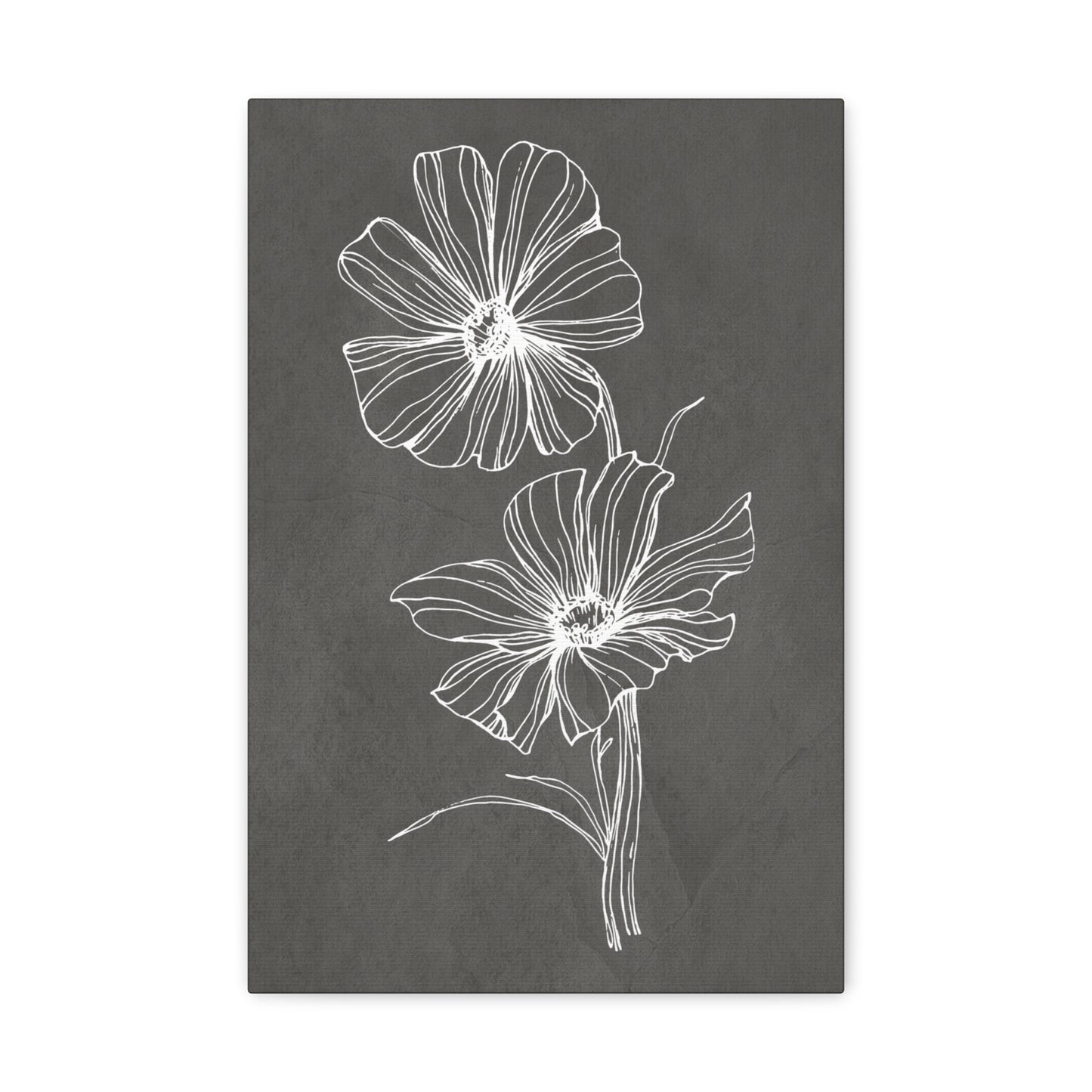 Romantic Sketch 1 Canvas Print