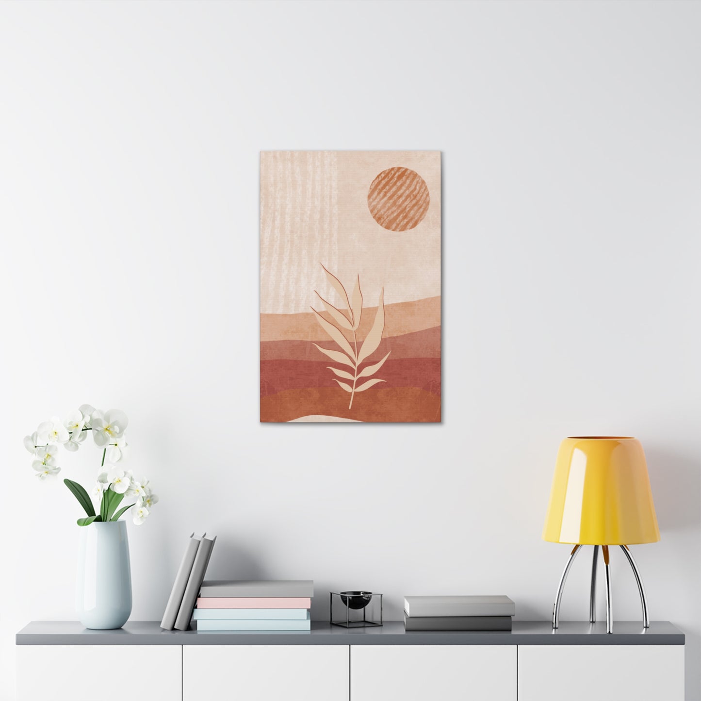 Desert Moon Canvas Print