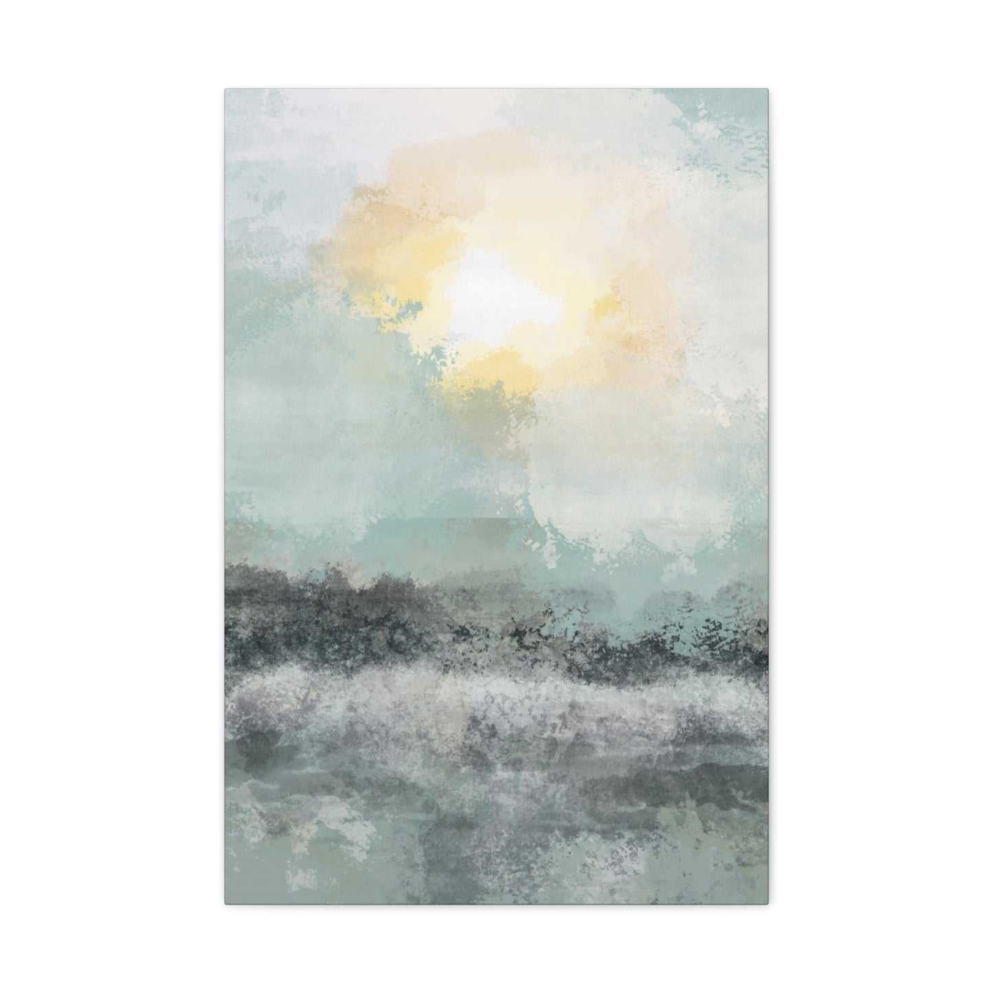 Solitude in Sunrise Canvas Print