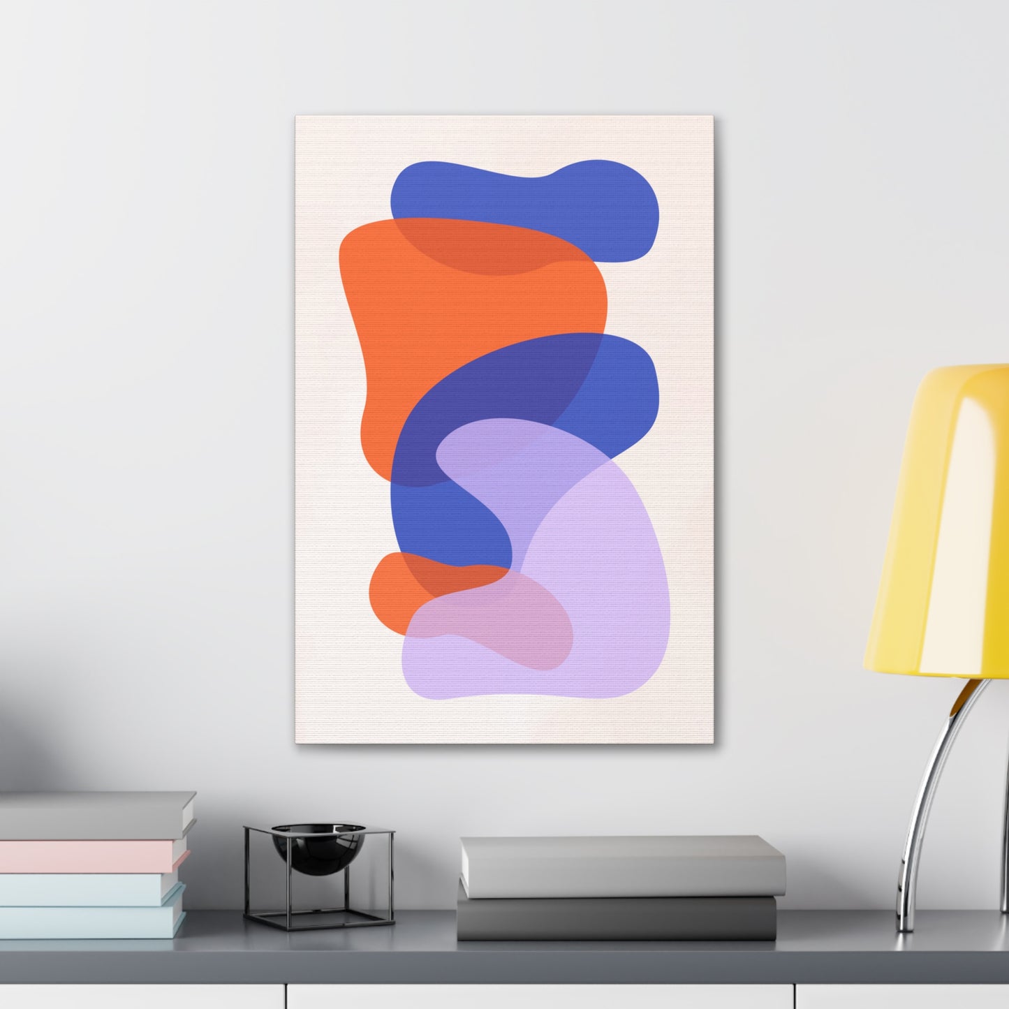 Soft Shapes 3 Canvas Print