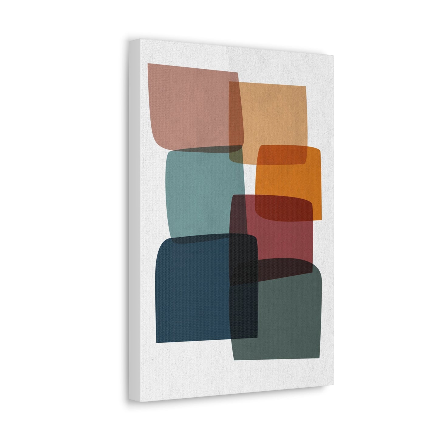 Cubist Curiosity Canvas Print