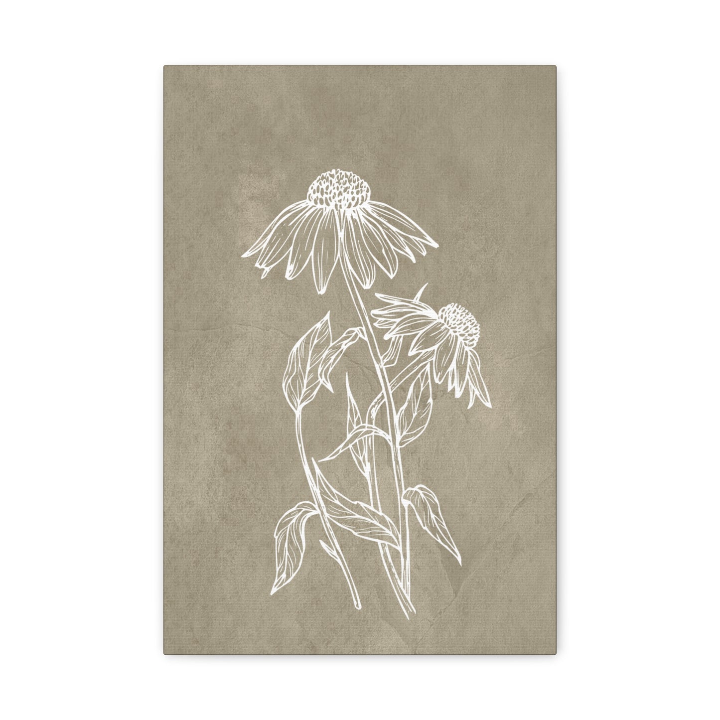 Romantic Sketch 2 Canvas Print