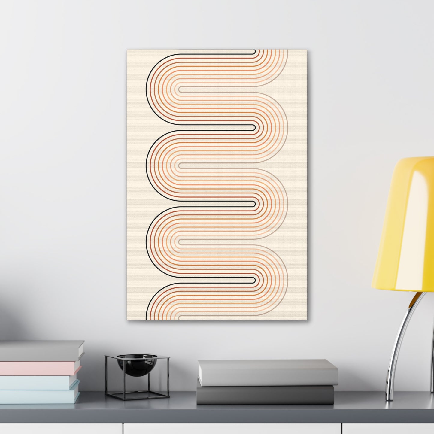 Retro Rhythms Canvas Print