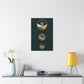 The Journey on Green Canvas Print