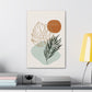 Floating Foliage Canvas Print