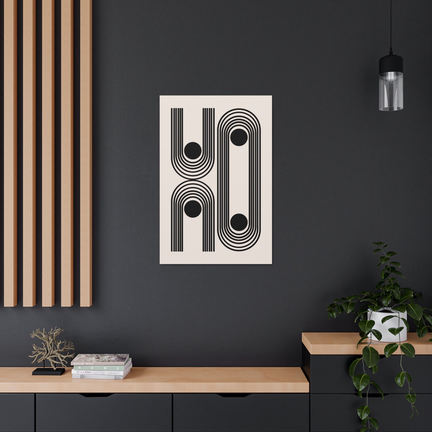 Infinity Illusion Canvas Print