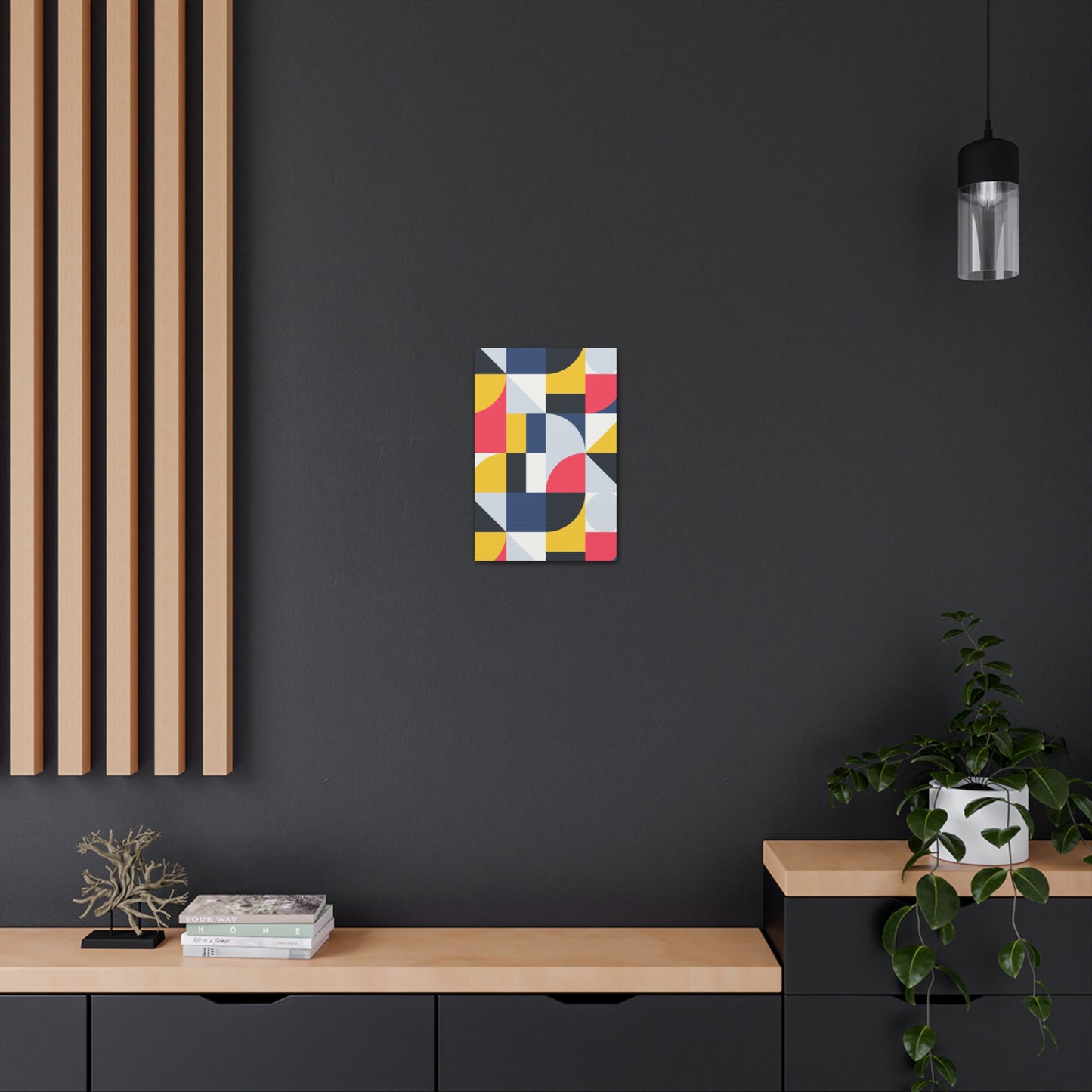 Bauhaus Balance Canvas Print