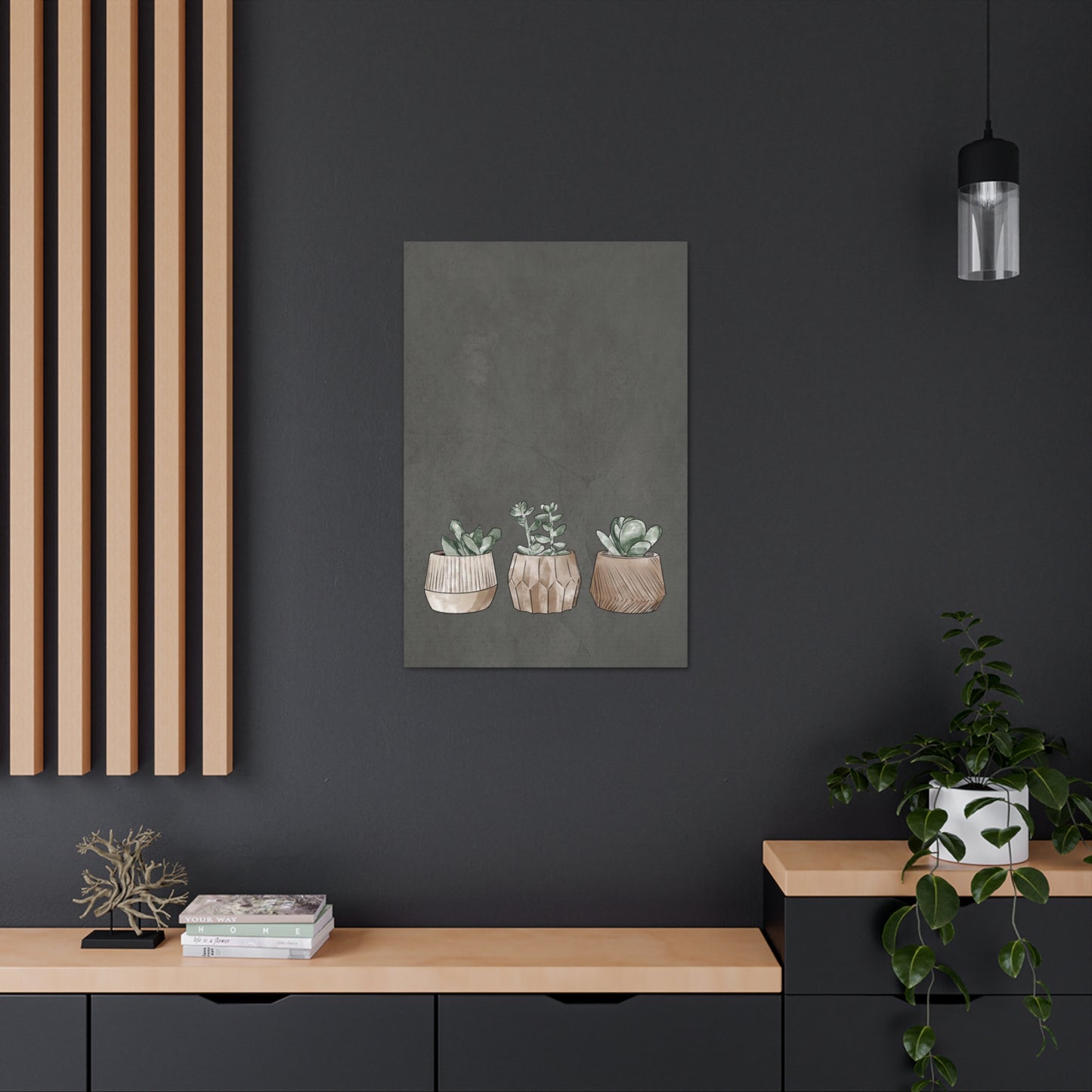 Succulent Canvas Print