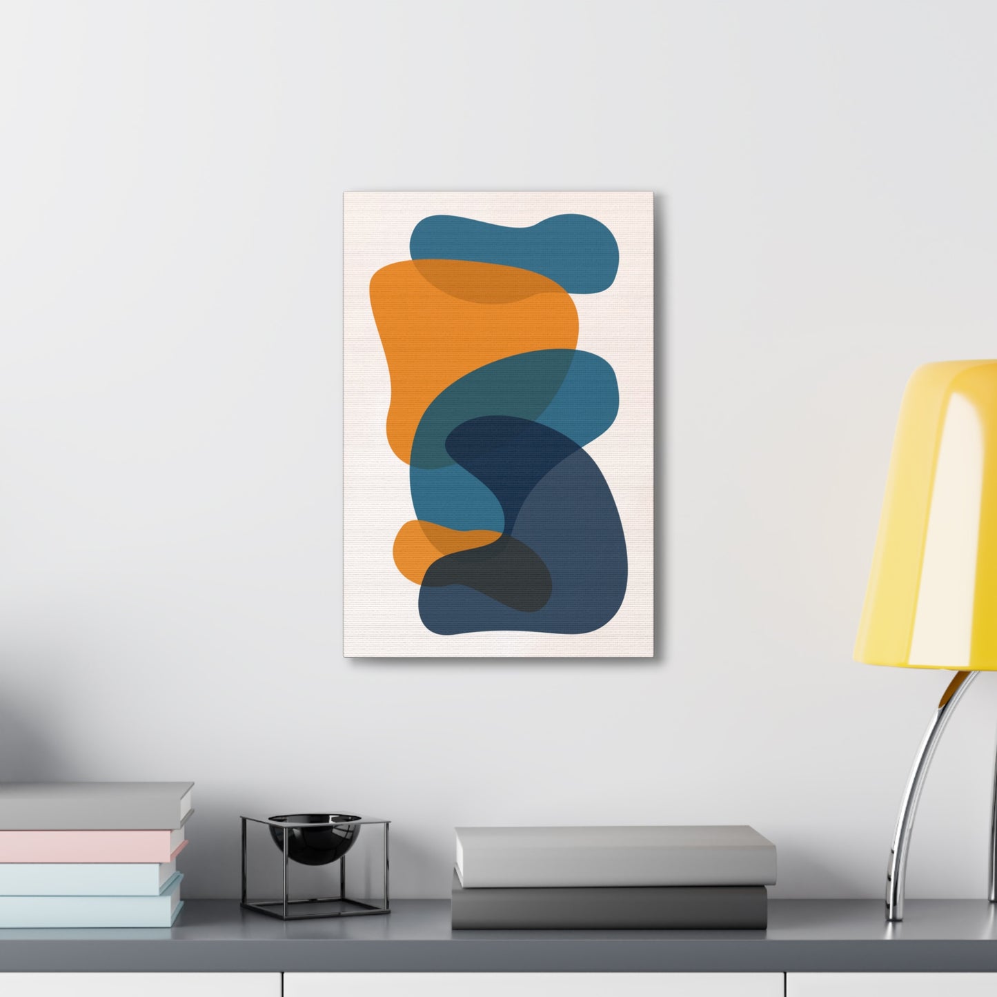 Soft Shapes 1 Canvas Print