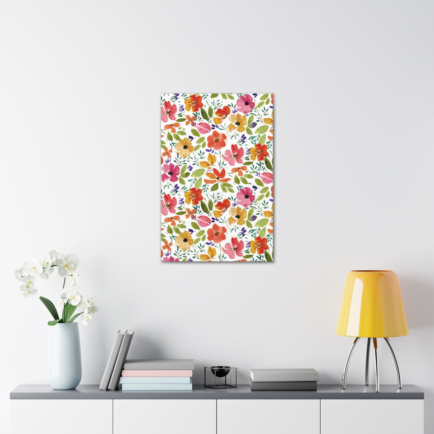 Blissful Brushstrokes Canvas Print