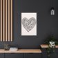 Path of the Heart Canvas Print