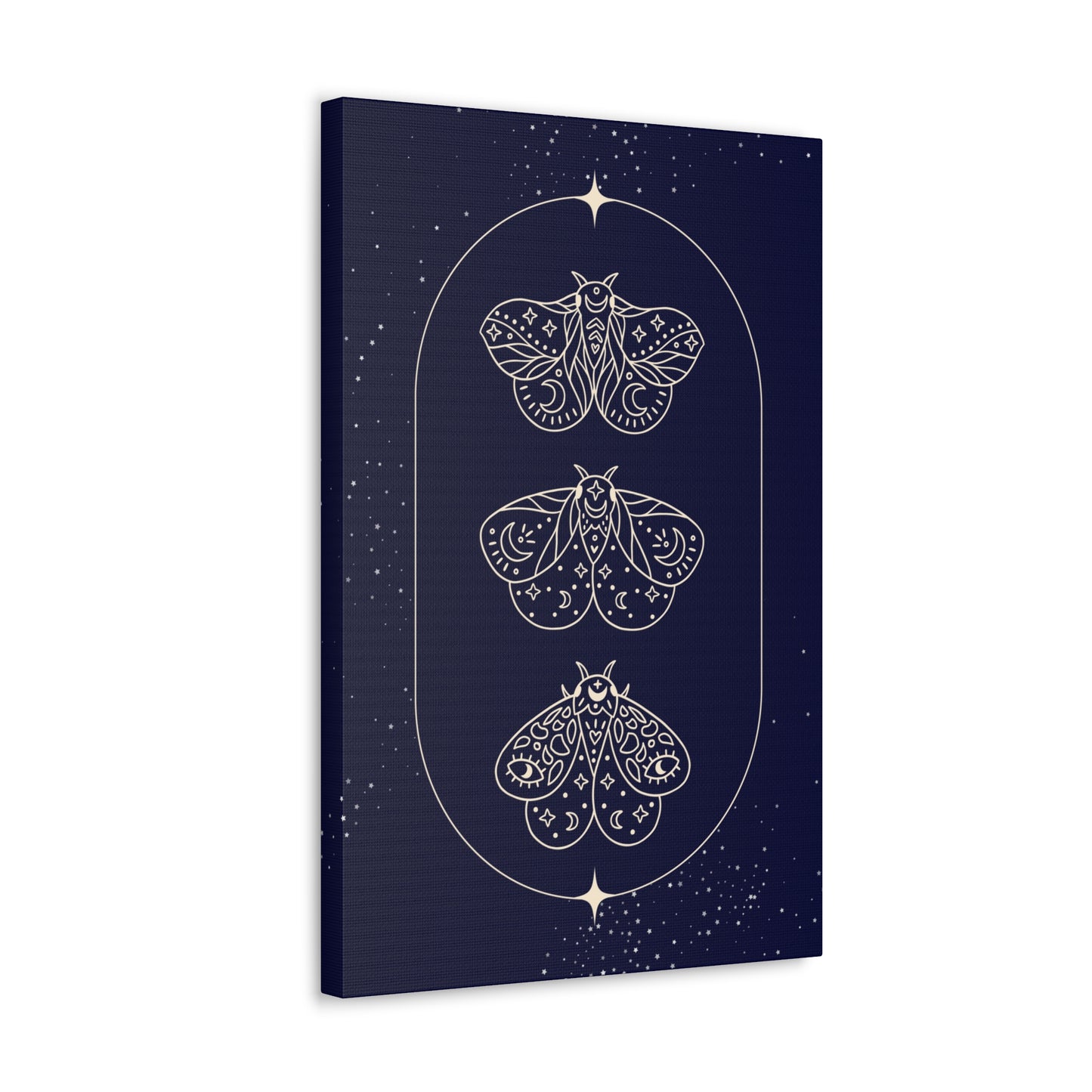 Midnight Moths Canvas Print