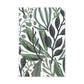 Greenery on White Canvas Print