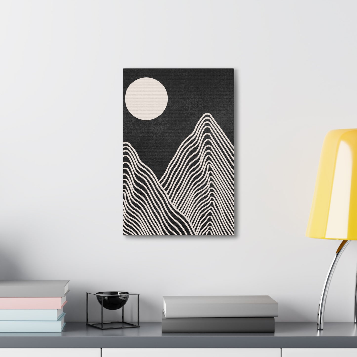 Twilight Peaks 2 Canvas Print