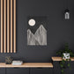 Twilight Peaks 2 Canvas Print